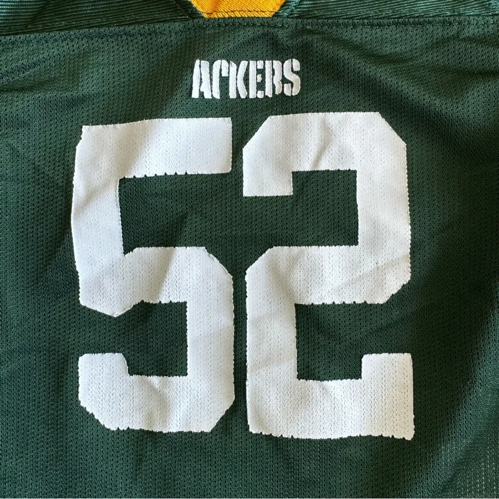 Green Bay Packers Clay Matthews Jersey Size 18 Months Baby Football Green Gold - Picture 2 of 8